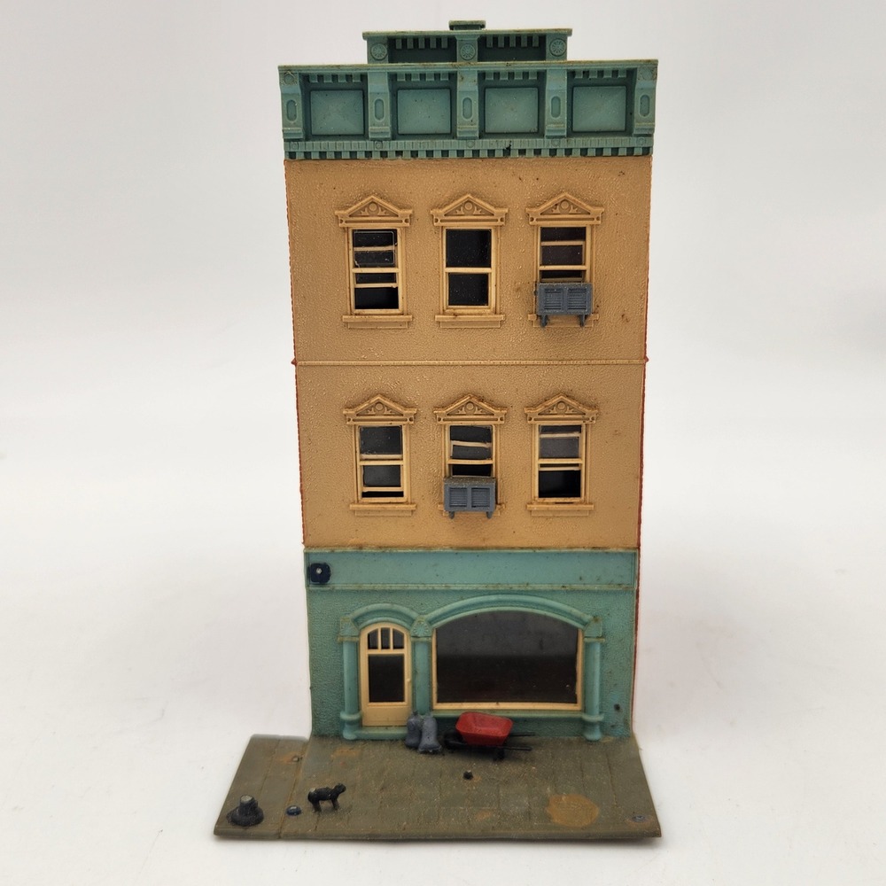 Model Power HO Scale Tenement Building Storefront West Germany Pola Vintage HO87